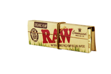 Cargar imagen en el visor de la galería, SS3 Papel RAW con filtro Organic Hemp king Size
