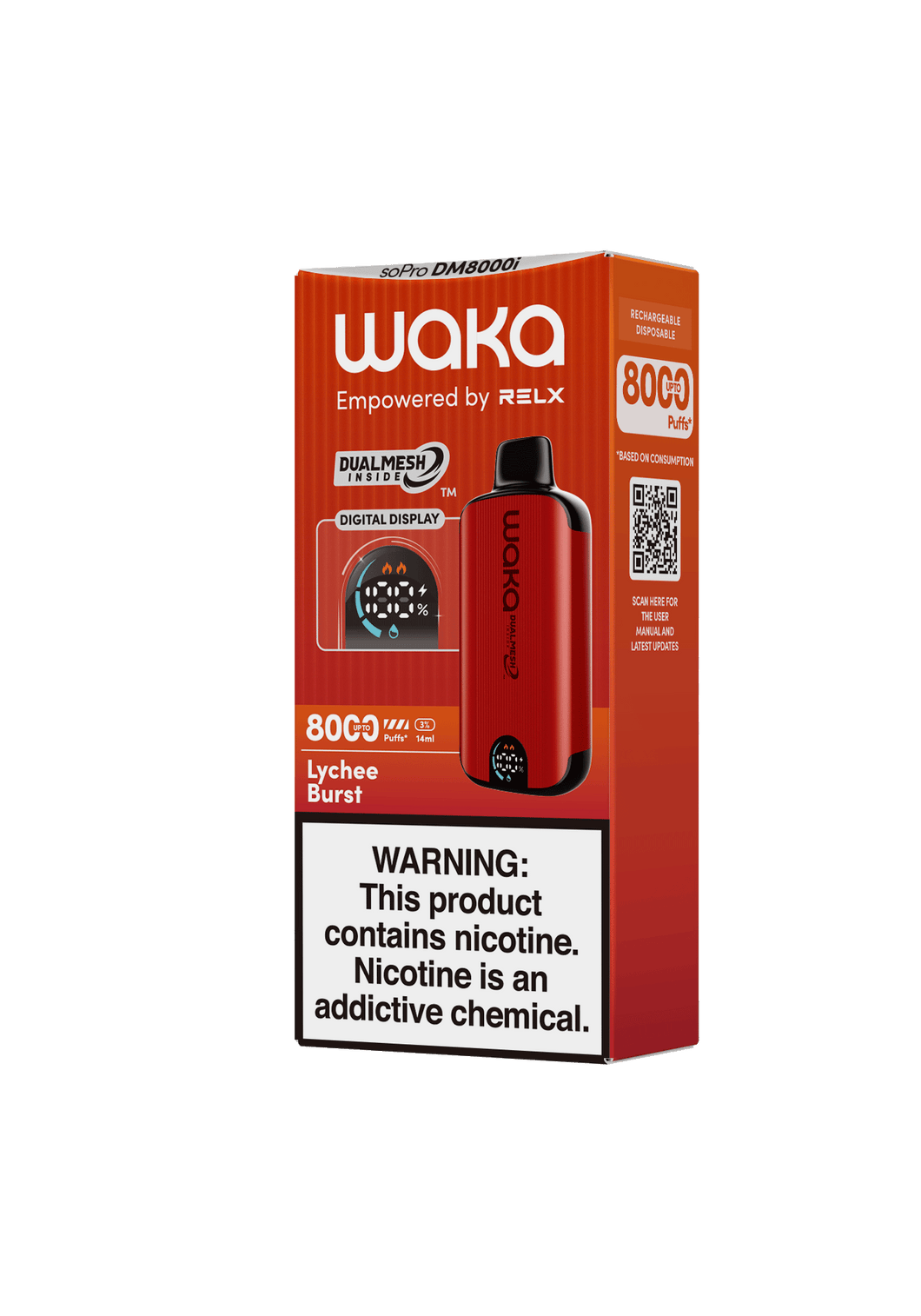 Waka DM8000i 3% - Lychee Burst